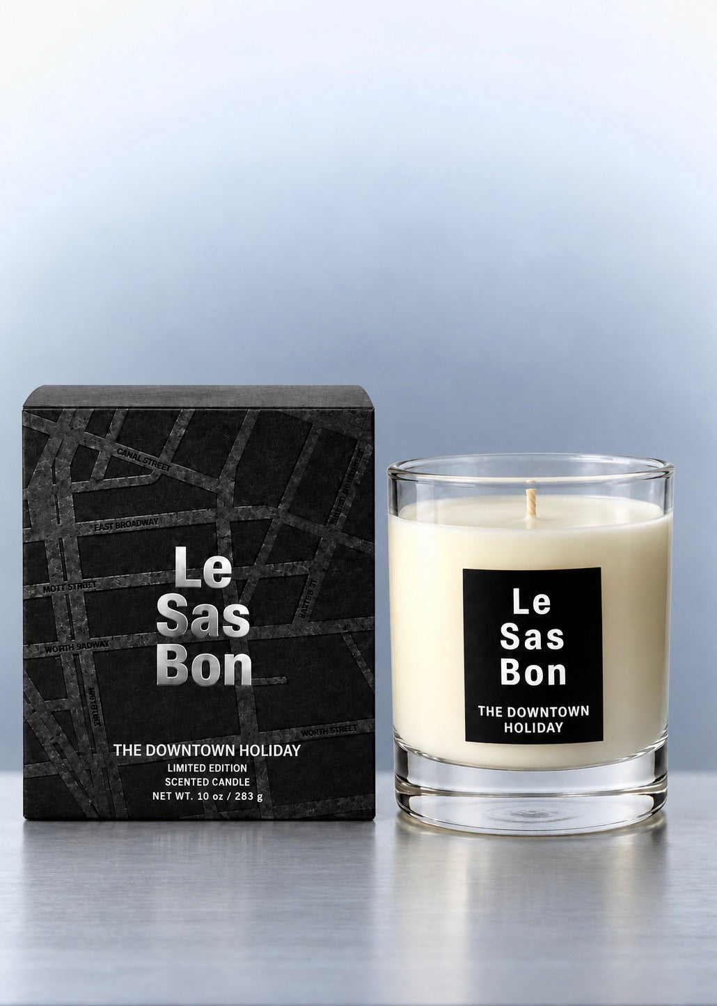 The Downtown Holiday Candle | NYC Holiday Scent | Coconut Soy Blended Wax